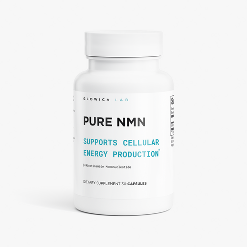 Pure NMN Supplement 500mg - High Purity NAD+ Booster Capsules